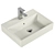 Sleek White Rectangular Vessel Sink 3D model small image 1
