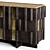 Sleek & Stylish Terzo Sideboard 3D model small image 2