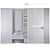 15-Piece Bathroom Furniture Set 3D model small image 5