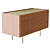 Elegant Pontelli Wood Sideboard 3D model small image 3