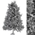 Frosty Glow 27" Outdoor Tree 3D model small image 5