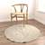 Deluxe Round Rugs Set - 6-Piece Collection 3D model small image 2