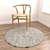 Deluxe Round Rugs Set - 6-Piece Collection 3D model small image 6