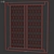 Elegant 3D Decorative Partition 3D model small image 3