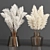 Elegant Dried Pampas Bouquet 3D model small image 2