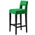 Modern Hugo Bar Stool: Stylish, Textured, and Easy to Use 3D model small image 4