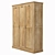 Academy Mango Wood Wardrobe 3D model small image 5