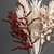 Elegant Reed Bouquet in Menu Cyclades Vase 3D model small image 3