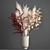 Elegant Reed Bouquet in Menu Cyclades Vase 3D model small image 5