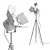 Adjustable LED Floor Lamp 3D model small image 2