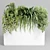 Indoor Plant Collection: 147 Plants in White Concrete Vase 3D model small image 2