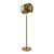 Elegant Metal Floor Lamp: Lampatron ZETA FL 3D model small image 3