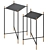 Modern Dagnen Side Table Set - La Forma 3D model small image 2