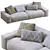 Jesse Daniel Sofa: Modern and Stylish 3D model small image 2