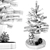 Sleek Christmas Decor: Minimalistic, Simple, Stylish 3D model small image 6