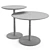 Elegant Minotti Jigger Coffee Table Set 3D model small image 6