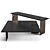 Modern Minotti Keel Coffee Tables 3D model small image 2