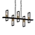 Linear Candle Holder: Modern Geometric Kitchen Décor 3D model small image 1
