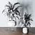 Lush Indoors: Fern Duo 3D model small image 9