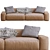 Jesse Leather Sofa Daniel: Stylish and Versatile 3D model small image 6