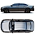 Sleek and Sophisticated Peugeot 508 3D model small image 4