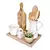 Elegant 3D Kitchen Decor Set 3D model small image 3