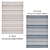 Versatile Rug Set: 6 Different Styles 3D model small image 4