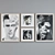 Title: Modern Collage Picture Frame Set 3D model small image 3