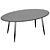 Elegant Oval Dining Table for 6-8, Topim 3D model small image 3