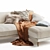 MAXWELL Custom U-Sectional Sofa 3D model small image 2