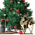 Festive Christmas Tree Decor 3D model small image 2