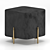 Halmar CORNO Stool: Elegant and Versatile 3D model small image 4