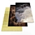 Versatile Rugs Set for Creative Ambience 3D model small image 1