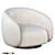 Modern Swivel Chair Brice Eichholtz 3D model small image 1