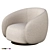 Modern Swivel Chair Brice Eichholtz 3D model small image 4