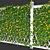 Mandeville Sandera Fence with Yellow Corona Flowers 3D model small image 2