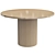 Bakergo Dining Table: Stylish and Modern 3D model small image 1