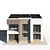 Modern Cottage Model for Residential Development 3D model small image 3