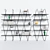 Sleek & Stylish Ramsy Bookcase 3D model small image 1