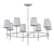 Bryant 8-Light Ring Chandelier 3D model small image 2