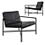 Sophisticated Handvark Lounge Chair 3D model small image 1
