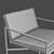 Sophisticated Handvark Lounge Chair 3D model small image 4