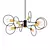 Scandinavian Crystal Pendant Chandelier 3D model small image 1