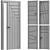 Versatile Designer Interior Doors 3D model small image 6