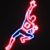 Spiderman Neon Sign 3D model small image 1