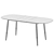 Versatile Extendable Dining Table 3D model small image 2