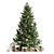 Festive Christmas Decor Set 3D model small image 5