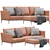 Cassina Privé: Luxurious Sofa 3D model small image 2