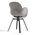 Stylish Rezeda Armchair: Comfort Meets Elegance 3D model small image 3