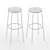 Sleek and Stylish Normann Copenhagen Barstool 3D model small image 4